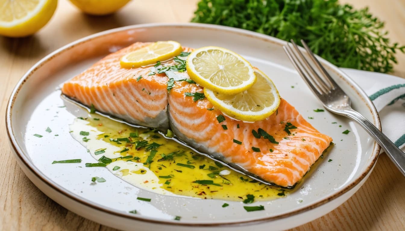 Lemon Garlic Salmon